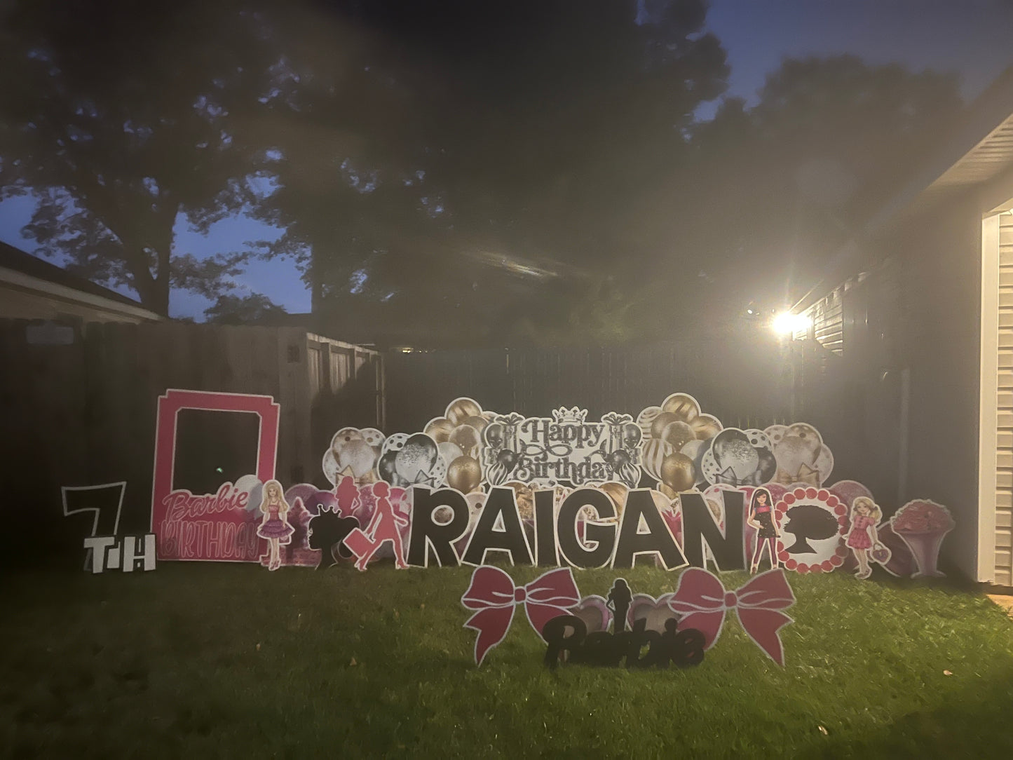 Yard signs